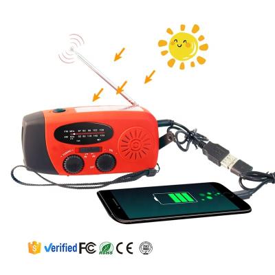 China Solar panel ; Dynamo; Flashlight ; Power bank; Speaker Amazon Hit Radio O.dam Low Portable Solar Power Emergency Hand Crank Radio Self Powered Radio for sale