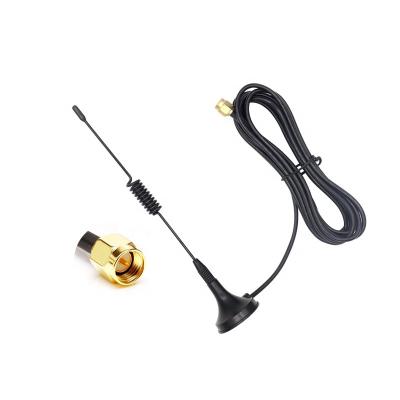 China 1.5C-2V 1.5 Meter Base Cable Magnetic Base Antenna Cable Double Rubber Layer Protect Communication Antenna GSM Antenna Male Connector And 1.5 Meter Cable for sale