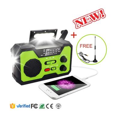 China SOS alert; Headphone jack; Power display; High Sensitivity FM/AM/WB Speaker Portable Multiband Radio Receiver Low And Deep Sound Stereo FM SOS Alarm Radio for sale