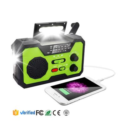 China SOS alert; Headphone jack; Power display; Solar Speaker Low Battery Crank AM/FM/NOAA Weather Emergency Table Radio with LED Flashlight SOS Siren Portable Radio for sale