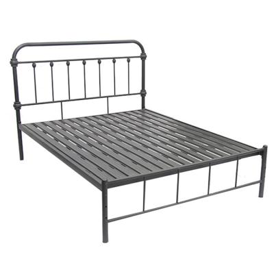 China Free Sample Other Best Selling Metal Double Platform Bed Sofa Ornamental Simple Assembly Iron Adjustable Bed Frames Wholesale for sale