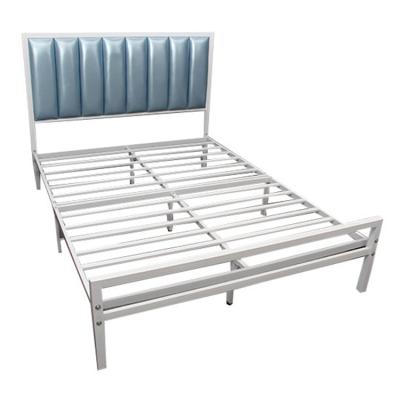 China Other Free Sample Latest Wrought Queen Size Modern Iron Bed Design Metal Beds for sale