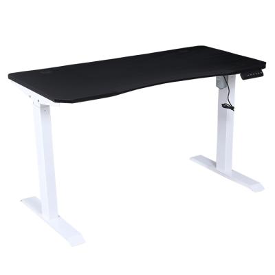 China Other Free Sample Custom Atlanta Black R2s PC Computer Desks Table Gaming Desk With Led for sale