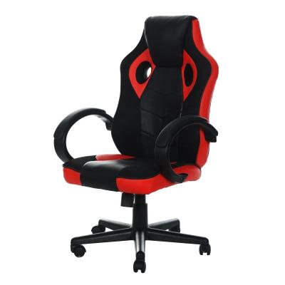 China Free Sample Commercial Leather Computer Gaming Modern Adjustable Armrest Ergonomic Office Rotation Chair for sale