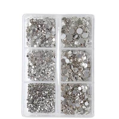 China New Arrival High Stability Excellent Quality Crystal Glass Nail Art Crystals Widespread Delicate Rhinestones For Nails for sale