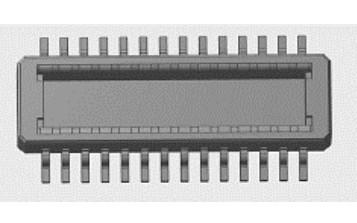 China Male High Speed Board To Board Pcb Connectors 0.4mm Pitch Height 1.5mm for sale