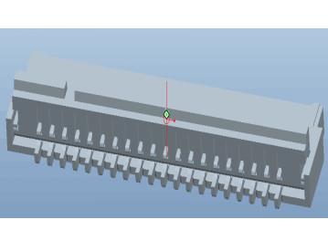 China Cover FPC To FPC Connector Back Lock 0.3mm Pitch FPC Connector for sale