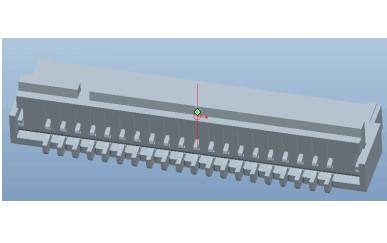 중국 SMT FPC to Board 커넥터 0.5mm Pitch FPC Zif 커넥터 1.0mm Height 판매용