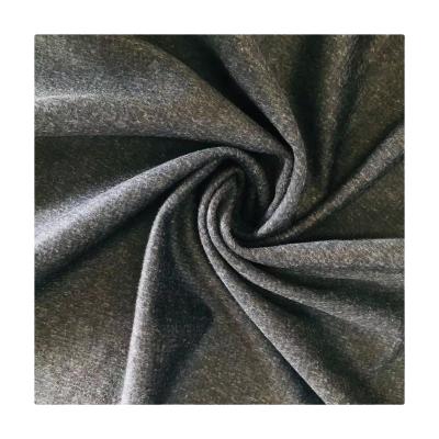 China Breathable Pure Color Woolen Cashmere Fabric Comfortable Worsted Cashmere Wool Fabric for sale