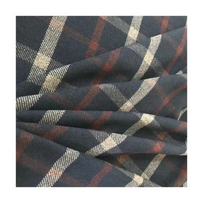 China Coat Supplier Breathable Promotional Top Quality Woolen Yarn Dyed Check Fabric for sale