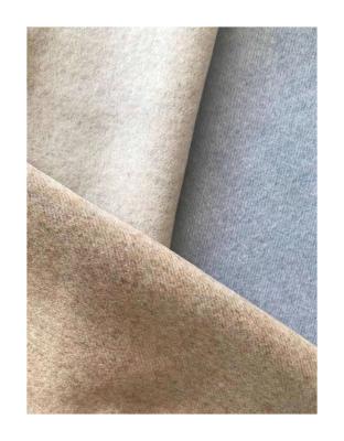 China Breathable Custom Multicolor Optional Breathable Cashmere Wool Tweed Fabric for sale