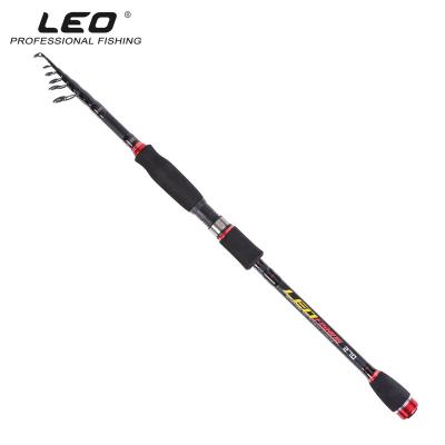 China Fishing LEOFISHING Carbon Telescopic Lure Pole Pole for Fishing Rod Portable Freshwater Saltwater Sea Stream for sale