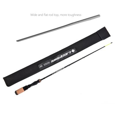 China Ice Fishing High Strength Wooden Ice Fishing Rod Handle 73Cm Winter Small Ice Fishing Rod for sale