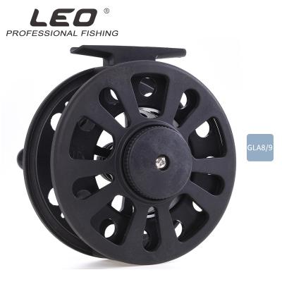 China ABS LEOFISHING Fly Fishing Reel 5/6 7/8 8/9 Ultralight Durable ABS Winter Fishing Tackle Fly Fishing Reel for sale