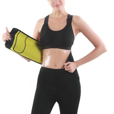 China Custom Neoprene Back Support Waist Pad S Sweat Wrap Waist Support Belt Waist Trainer for sale