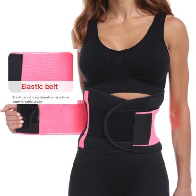 China Quality Body Shaper Waist Trimmer Belt Weight Loss Antibacterial Nylon Adjustable Wrap Sweater Waist Trainer for sale