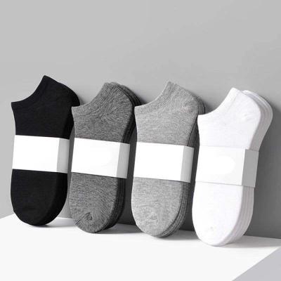 China Cheap Price Breathable Gray Sports Socks Men Black White Solid Summer Wholesale Spring QUICK DRY for sale