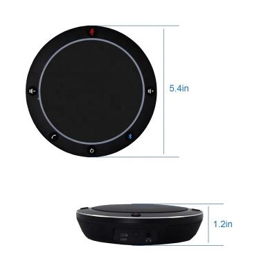 China Portable Professional Wireless BT Audio Conference Microphone Speakerphone Speakerphones Conference for sale