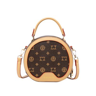 China 2021New High Quality Top Selling Big Brand Designer Custom Cross Bag Luxury Portable Round Bag Light Retro Small - Body Bags Fashion for sale