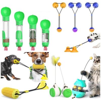 China DOG Sustainable Pet Products Hot Amazon Style Conflict Sucker Dog Toys Molar Teeth Bite Heavy Duty Ball Rope for sale