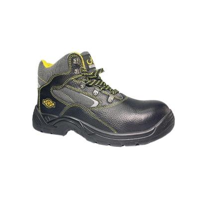 China Genuine Leather Steel Toe Shoes Z5990 Safety Steel Toe Comfortable Men Hiking High Heel for sale