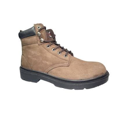 China Steel Toe Safty Military Boots China Brand Price Nubuck Safety Leather Leather Toe Shoes Z4059 for sale