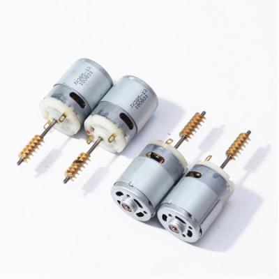 China Totally enclosed 12 volt motor for wheel steering lock for sale