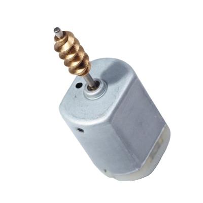 China Hot Selling Totally Enclosed Jixin F280 12 Volt Car Door Lock Trigger Motor DC Worm Motor for sale