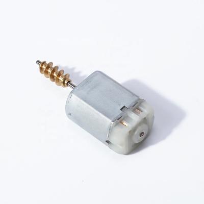 China Best Price Totally Enclosed 12 Volt Car Door Lock Trigger Motor DC Worm Motor With High Quality for sale