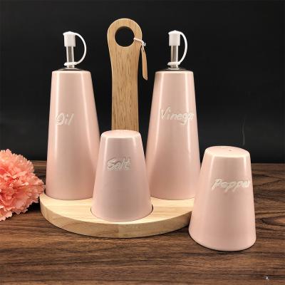 China Modern Oil Pump Vinegar Oil Dispenser Soap Dispenser Bottle Modern Cosmetic Ceramic Oil Pump Stored Ceramic Oil Bottle for sale