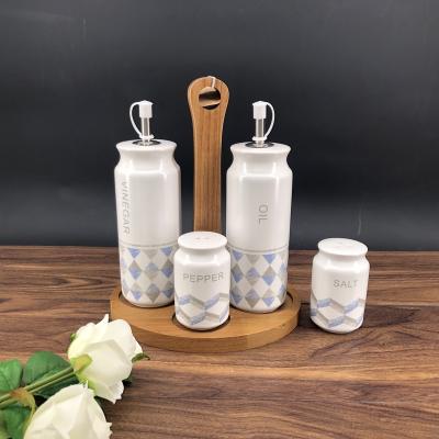 China Stored Modern Product Oil Water Pump Oil Bottle Vinegar Dispenser Soap Pump Ceramic Olive Oil Pump Bottle for sale