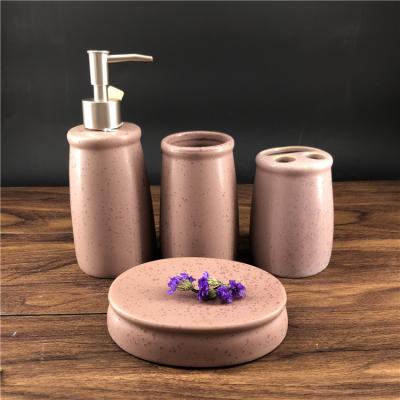 China Latest Sustainable Hot Selling Bathroom Accessories Set Ceramic Bathroom Sets Ceramic Toilet for sale