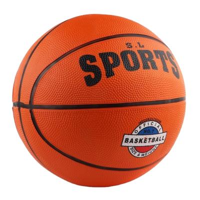 China Cheap Size 7 Official Custom Logo Basketball Rubber Balls From Natural Rubber for sale