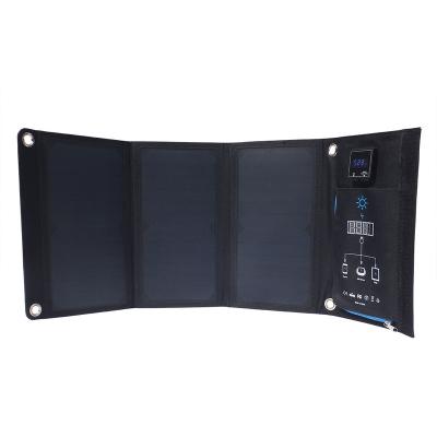 China 5V 21W Solar Outdoor Mobile Phone Charger Foldable Solar Mobile Phone Charging Bag 310*175 for sale