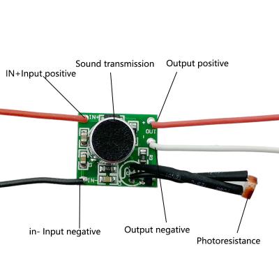 China Lighting Controller Solar Lamp Controller DC3V-30V Solar Sound Control PCBA 5V12V for sale