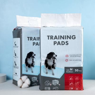 China Clean Urine Pet Training Protection Environmental Protection Health And Stocked Super Absorbent Disposable Comfortable Row for sale