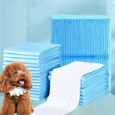 China Disposable Diaper Stocked Mat For Cats Dog Healthy Pilch Underpads Pet Diaper Dog Training Urine Pad For Large Puppy Dog Supplies for sale