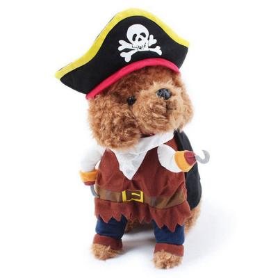 China Viable Halloween And Theme Party Pirate Dog Clothes Deluxe Pet Costumes for sale