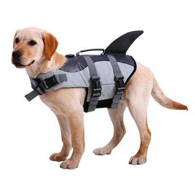 China Best Quality Viable Shark Shape Life Vest For Dog Pet Outdoor Life Vest for sale