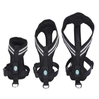 China Night Viable Safety Nylon Dog Light Flashing Light Harness Led for sale