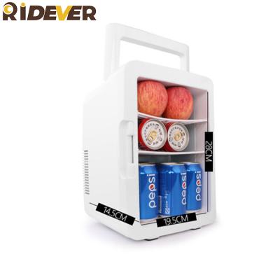 China China-chic New Ridever Mini Fridge For Car 10l Car Refrigerators Home Dual Use Refrigerator for sale