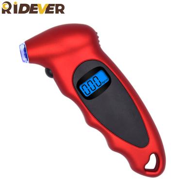 China ABS Plastic Ridever Digital 150 PSI ABS Plastic Lr44 Backlight Highlights Tire Gauges for sale