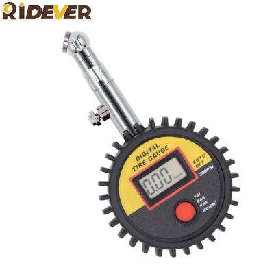 China Engineering Professional Cr2032 ABS Rider Battery Type Range 200 PSI ABS Digital Tire Pressure Gauge for sale