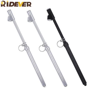 China Stainless Steel Tube + Plastic Scale Rider Equipment Accuracy 3Psi Measuring Chain Dial Tire Gauge or 150Psi 10bar Metal Scale for sale