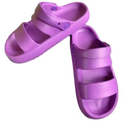 China CUSHIONING 2021 summer fashion sandals wear tide men's and women's couples thick bottom non-slip slippers beach slippers for sale