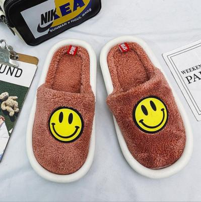 China CUSHIONING Cotton Soft Slippers Home Autumn And Winter Fur Plush Warm Cute Shoes for sale