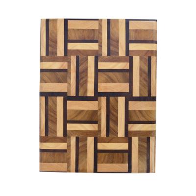 China Wood&Rubberwood&Carbonizd Disposable Acacia Wood Cutting Board Kitchen Large End Grain Cutting Plate for sale