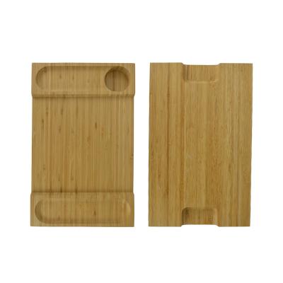 China Wholesale New Design Disposable Wholesale Disposable Large Cutting Board Kitchen Meat Chpping Block Butcher Organic Bamboo Charcuterie Blocks Cheese Boards for sale