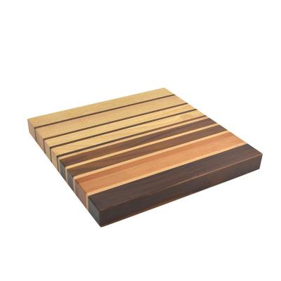 China Custom/Wholesale Disposable Rubber/Walnut/Cherry/Maple Acacia Serving Cutting Board Wooden Deli Boards Kitchen Wood Cutting Plate for sale