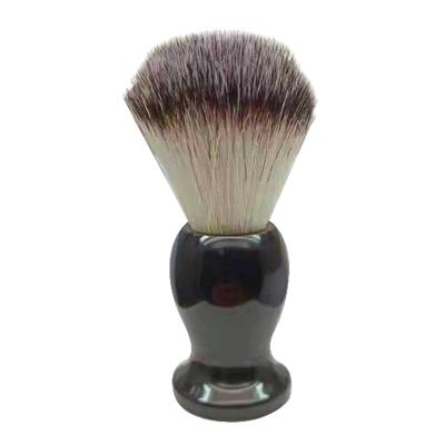 China Shaving Brush Wood Grain Natural Hair Men Acrylic Badger Handle Beard Hot Selling Shaving Brush for sale